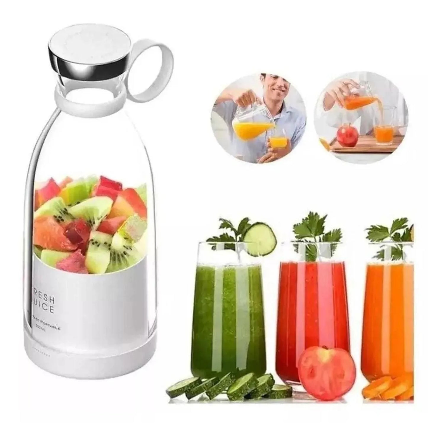 Batidora Portatil Juice 350 ml